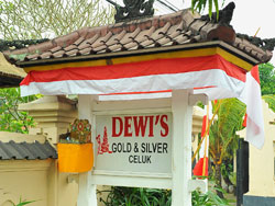 A signboard of Dewi's