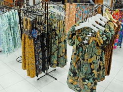Batik motif dress