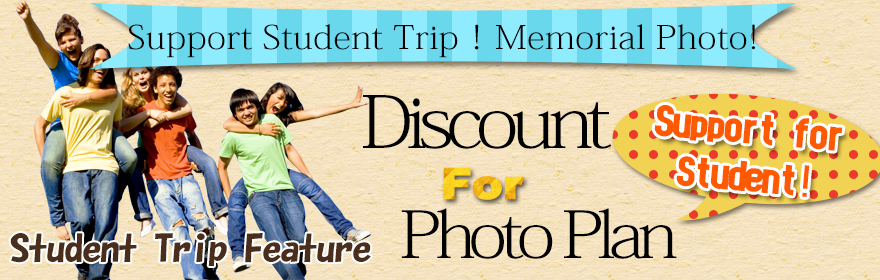 Supporte Student Trip! Student Discount Photo Plan!